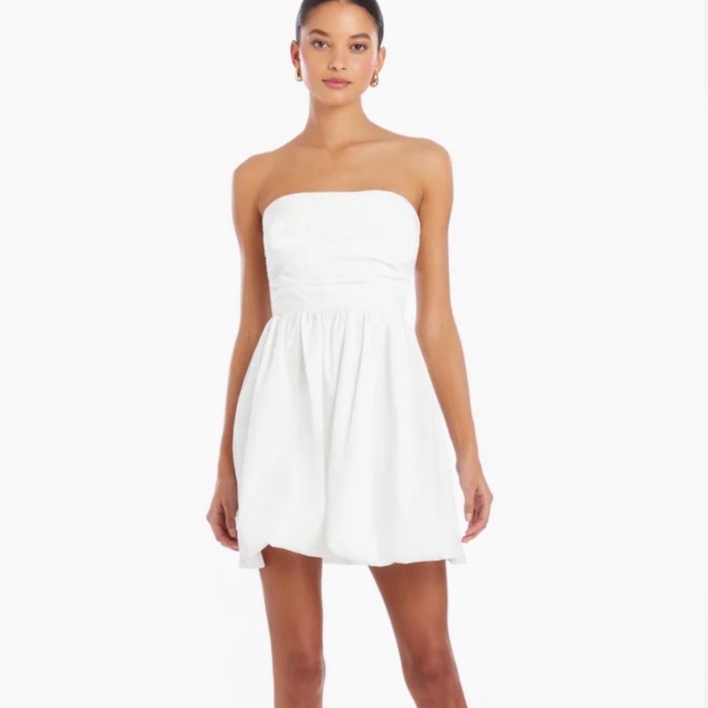 Amanda Uprichard Oscar Dress - Elegant White Strapless Dress